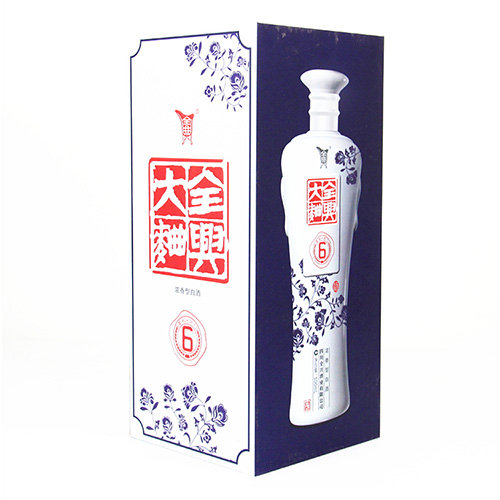 [정품]첸싱다취, 청화6(全兴大曲·青花6) 500ml, 52%Vol