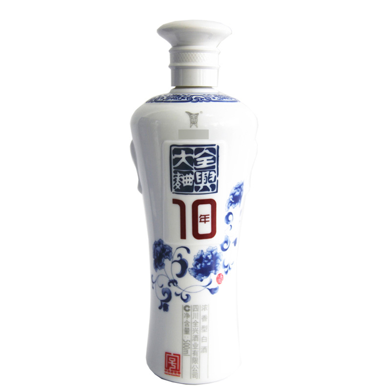 [정품]첸싱다취, 청화10(全兴大曲·青花10) 500ml, 52%Vol