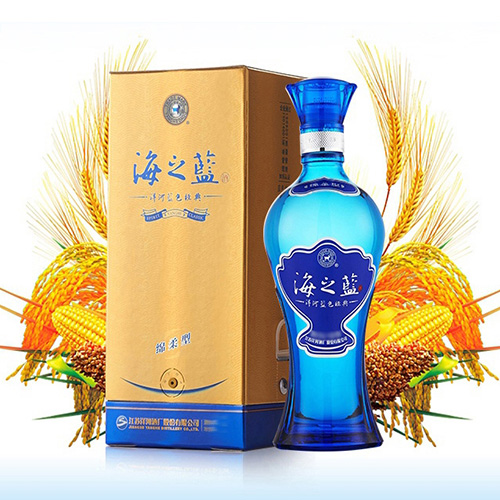 [정품]양허란스징덴, 해지람(洋河蓝色经典, 海之蓝) 375/480ml, 42/46/52%Vol