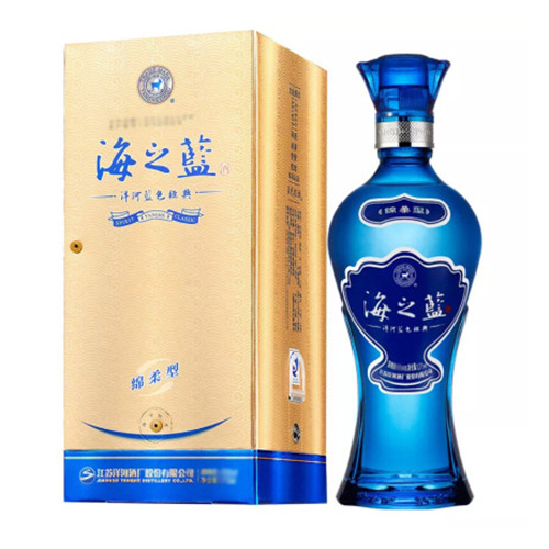 [정품]양허란스징덴, 해지람(洋河蓝色经典, 海之蓝) 375/480ml, 42/46/52%Vol
