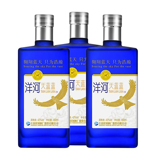 [정품]양허, 천람람 (洋河, 天蓝蓝) 500ml, 42/52%Vol