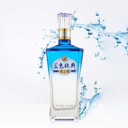 [정품]양허란스징덴, 고지람 (洋河蓝色经典, 高之蓝) 500ml, 42/52%Vol
