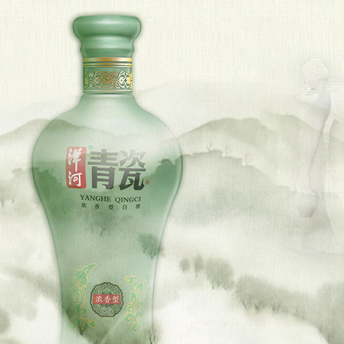 [정품]양허, 청자 (洋河, 青瓷) 480ml, 42%Vol