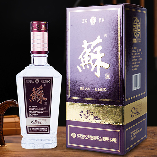 [정품]쌍꿔우, 소주 보수(双沟, 苏酒 普苏) 500ml, 42%Vol