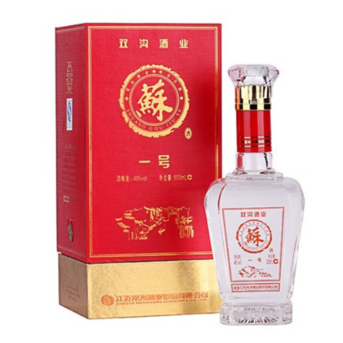 [정품]쌍꿔우, 소주1호(双沟, 苏酒一号) 500ml, 46%Vol