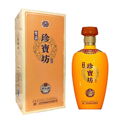 [정품]쌍꿔우, 진보방 봉담주10(双沟, 珍宝坊 封坛酒10) 500ml, 42%Vol