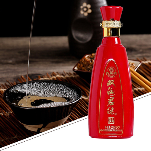 [정품]쌍꿔우, 진보방 홍군방2호(双沟, 珍宝坊 红君坊 2号) 500ml, 52%Vol