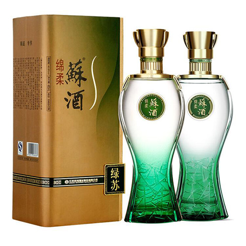 [정품]쌍꿔우, 소주 녹소(双沟, 苏酒 绿苏) 480ml, 52%Vol