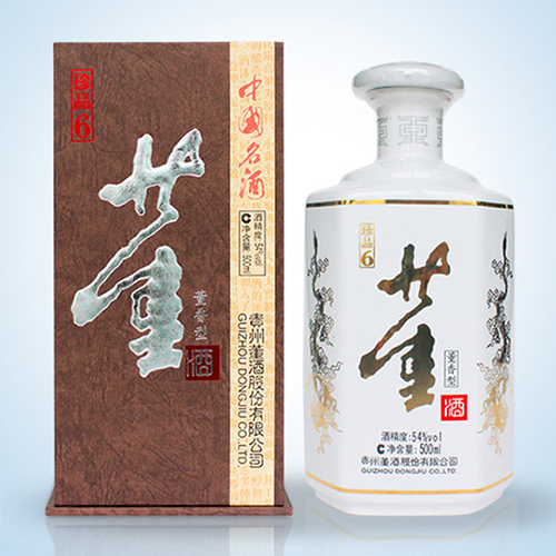 [정품]동주(董酒) 진품6호(珍品6号) 500ml, 54%Vol