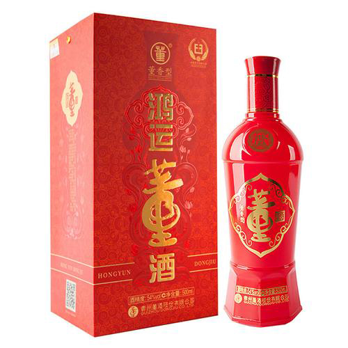 [정품]동주, 동주홍운(董酒, 董酒鸿运) 500ml, 46%Vol