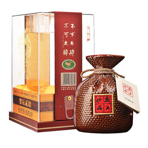 [정품]주귀주, 자담(酒鬼酒, 紫坛) 500ml, 52%Vol