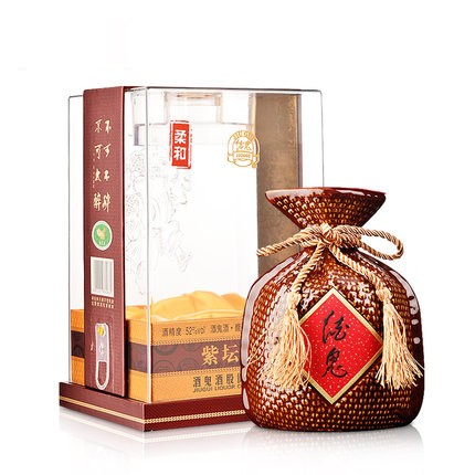 [정품]주귀주, 자담이십(酒鬼酒, 紫坛贰拾) 500ml, 52%Vol