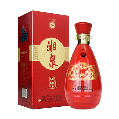 [정품]주귀주, 상천홍도(酒鬼酒, 湘泉红陶) 500ml, 52%Vol