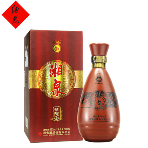 [정품]주귀주, 상천자도(酒鬼酒, 湘泉紫陶) 500ml, 52%Vol