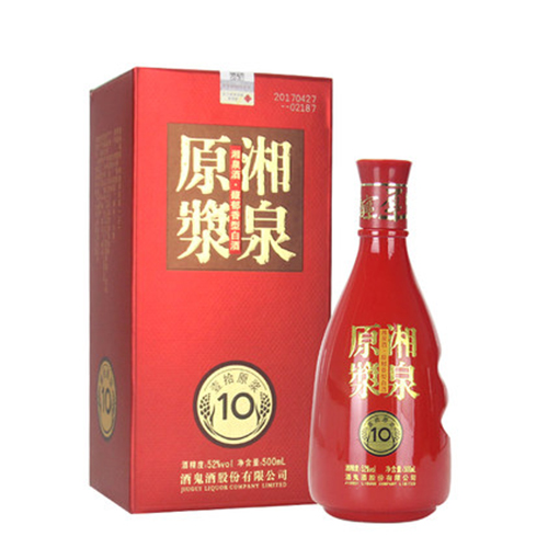[정품]주귀주, 원장상천10(酒鬼酒, 原浆湘泉10) 500ml, 52%Vol
