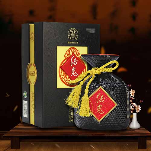 [정품]주귀주(酒鬼酒), 흑금(黑金) 500ml, 52%Vol