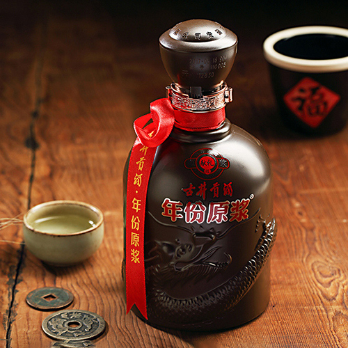 [정품]구징공주, 년분원장(古井贡酒, 年份原浆) 500ml, 45%Vol