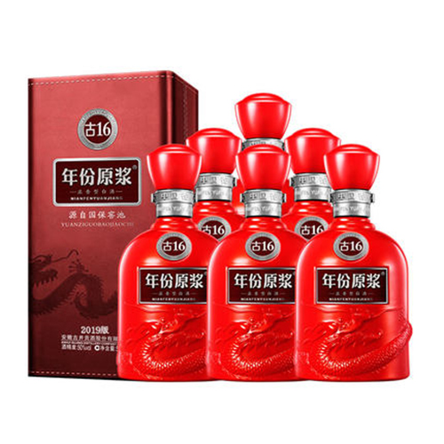 [정품]구징공주, 년분원장 고16(古井贡酒, 年份原浆.古16) 500ml, 50%Vol
