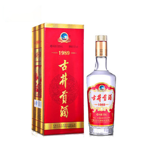 [정품]구징공주, 고정공1989(古井贡酒, 古井贡1989) 500ml, 50%Vol