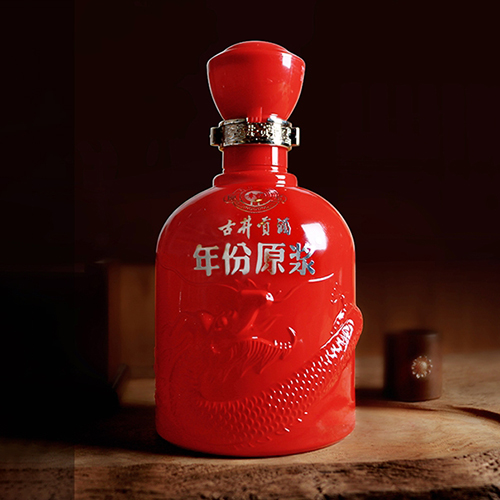 [정품]구징공주, 년분원장.행복판(古井贡酒, 年份原浆幸福版) 500ml, 50%Vol