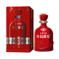 [정품]구징공주, 년분원장.행복판(古井贡酒, 年份原浆幸福版) 500ml, 50%Vol
