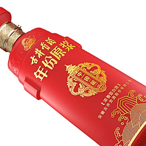 [정품]구징공주, 년분원장중국용.홍(古井贡酒, 年份原浆中国龙.红) 500ml, 42%Vol