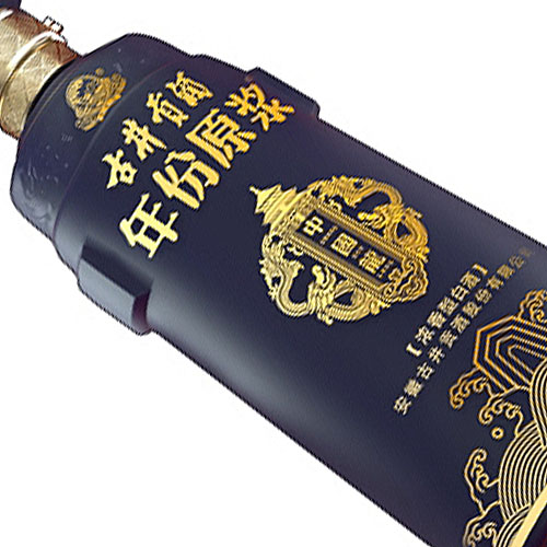 [정품]구징공주, 년분원장중국용.남(古井贡酒, 年份原浆中国龙.蓝) 500ml, 50%Vol