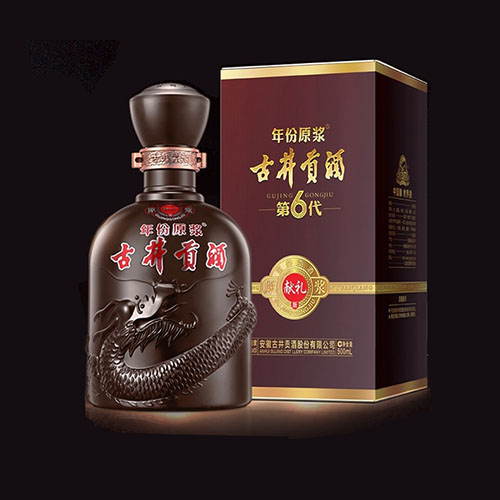 [정품]구징공주, 년분원장,헌예판(古井贡酒, 年份原浆.献礼版) 500ml, 50%Vol