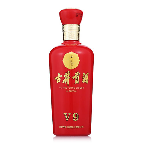 [정품]구징공주, V9(古井贡酒 V9) 500ml, 40.6%Vol