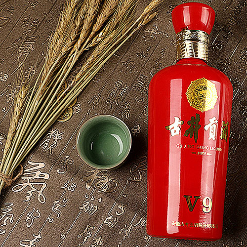 [정품]구징공주, V9(古井贡酒 V9) 500ml, 40.6%Vol