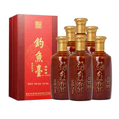 [정품]띠아오위타이, 귀빈주 old(钓鱼台 贵宾酒(old)) 500ml, 53%Vol