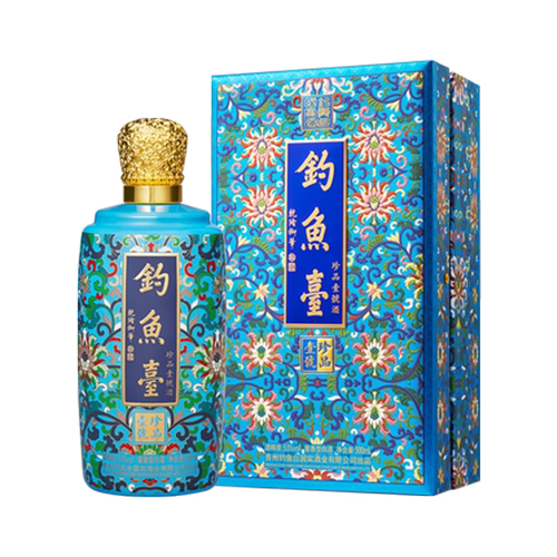 [정품]띠아오위타이, 진품1호. 법랑채(钓鱼台, 珍品一号. 珐琅彩) 500ml, 53%Vol