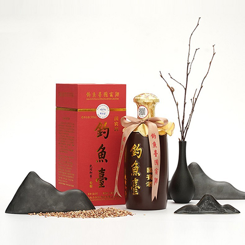 [정품]띠아오위타이, 국빈주. 제1대(钓鱼台, 国宾酒.第一代) 500ml, 53%Vol