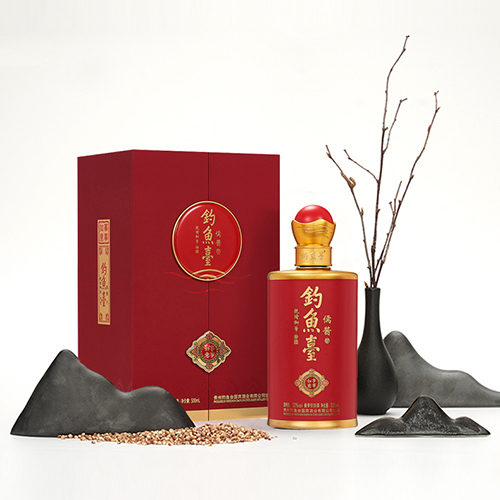 [정품]띠아오위타이, 유장. 사사여의(钓鱼台, 儒酱·事事如意) 500ml, 53%Vol