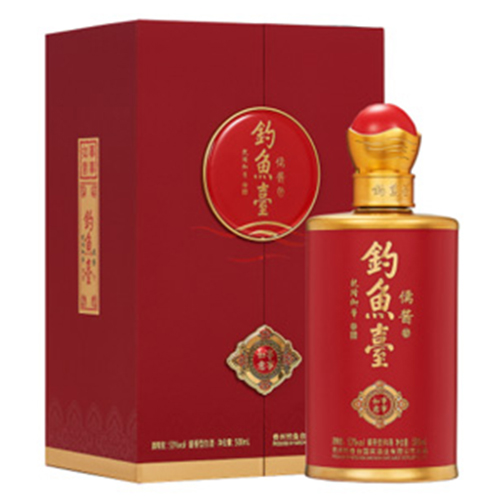 [정품]띠아오위타이, 유장. 사사여의(钓鱼台, 儒酱·事事如意) 500ml, 53%Vol