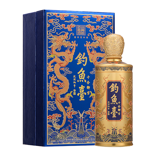 [정품] 띠아오위타이(釣魚臺/조어대) 십전어보(十全御宝) 500ml, 53%Vol