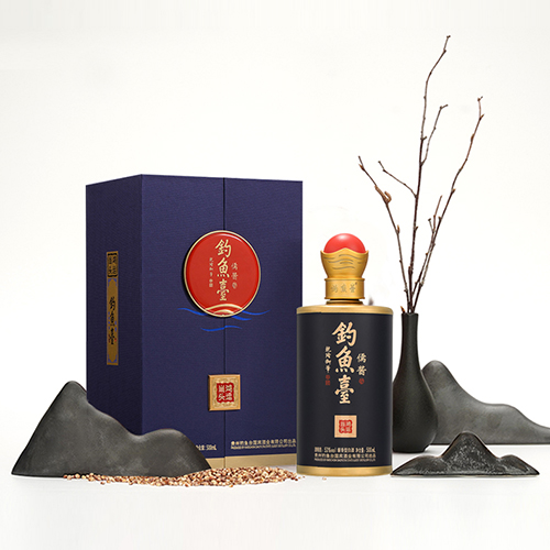 [정품]띠아오위타이, 유장.홍운당두(钓鱼台, 儒酱·鸿运当头) 500ml, 53%Vol