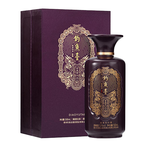 [정품]띠아오위타이. 고법장심,심수공양(钓鱼台, 古法匠心心手工酿) 500ml, 53%Vol