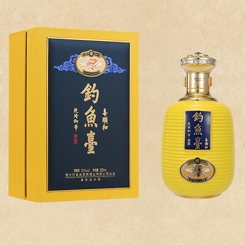 [정품]띠아오위타이. 희순화(钓鱼台, 喜顺和) 500ml, 53%Vol