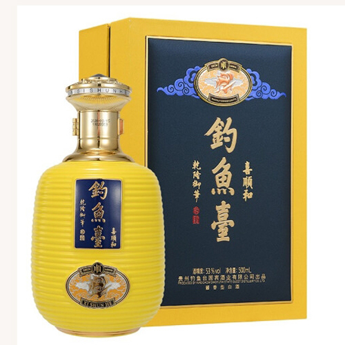 [정품]띠아오위타이. 희순화(钓鱼台, 喜顺和) 500ml, 53%Vol