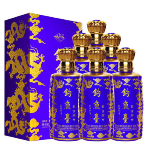 [정품]띠아오위타이. 작고어금(钓鱼台, 酌古御今) 500ml, 53%Vol