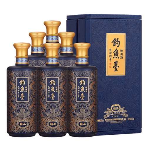 [정품]띠아오위타이. 예전정품(钓鱼台, 礼典精品) 500ml, 53%Vol