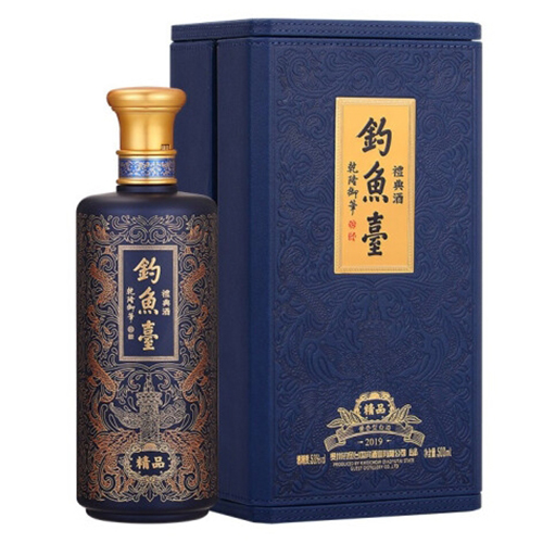 [정품]띠아오위타이. 예전정품(钓鱼台, 礼典精品) 500ml, 53%Vol