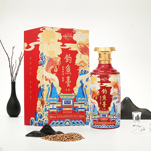 [정품]띠아오위타이. 새리(钓鱼台, 玺鲤) 500ml, 53%Vol