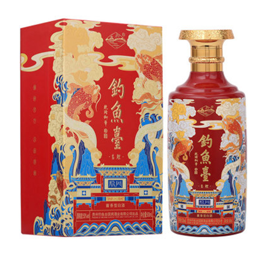 [정품]띠아오위타이. 새리(钓鱼台, 玺鲤) 500ml, 53%Vol