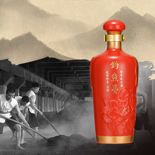 [정품]띠아오위타이. 연연유여(钓鱼台, 年年有余) 500ml, 53%Vol