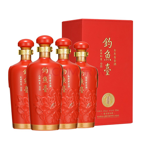 [정품]띠아오위타이. 연연유여(钓鱼台, 年年有余) 500ml, 53%Vol