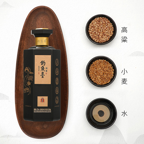 [정품]띠아오위타이. 유장·인상(钓鱼台, 儒酱·印象) 500ml, 53%Vol