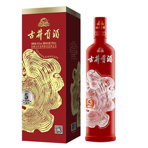 [정품]구징공주, 세월경전(古井贡酒.岁月经典) 700ml, 45%Vol