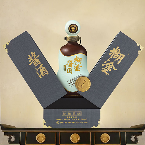 [정품]바이니엔후투. 장향 특1호(百年糊涂,酱酒 特1号) 500ml, 53%Vol